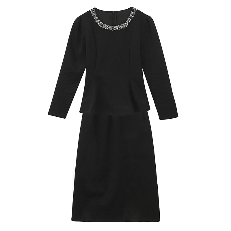Elegant Ruffle Two-Piece Top and Skirt Set for Women - Image 5